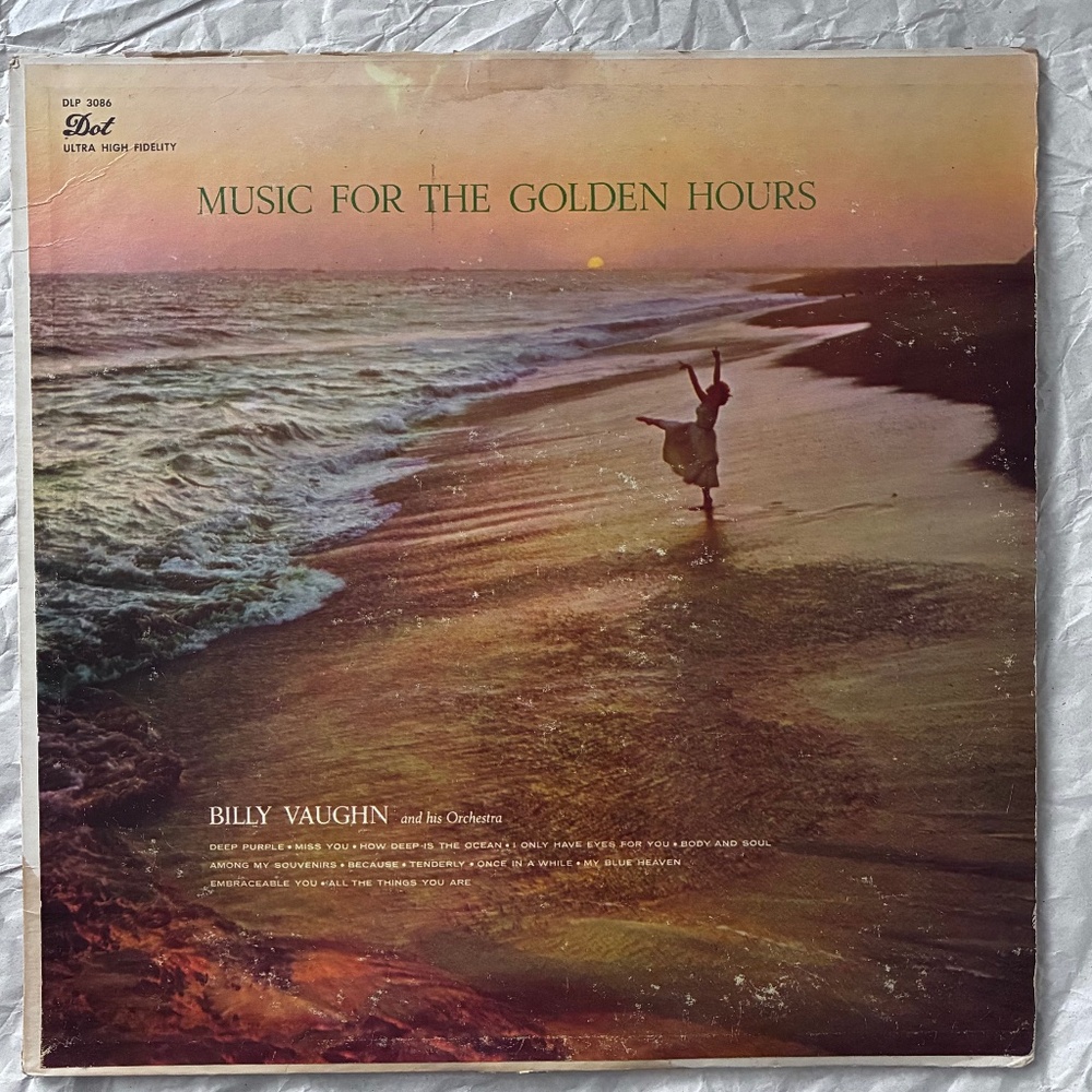 1959 US LP Billy Vaughn: Music For The Golden Hours